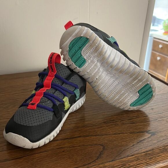 New Balance Kids' Colorful Gray Sneakers - Picture 2 of 4